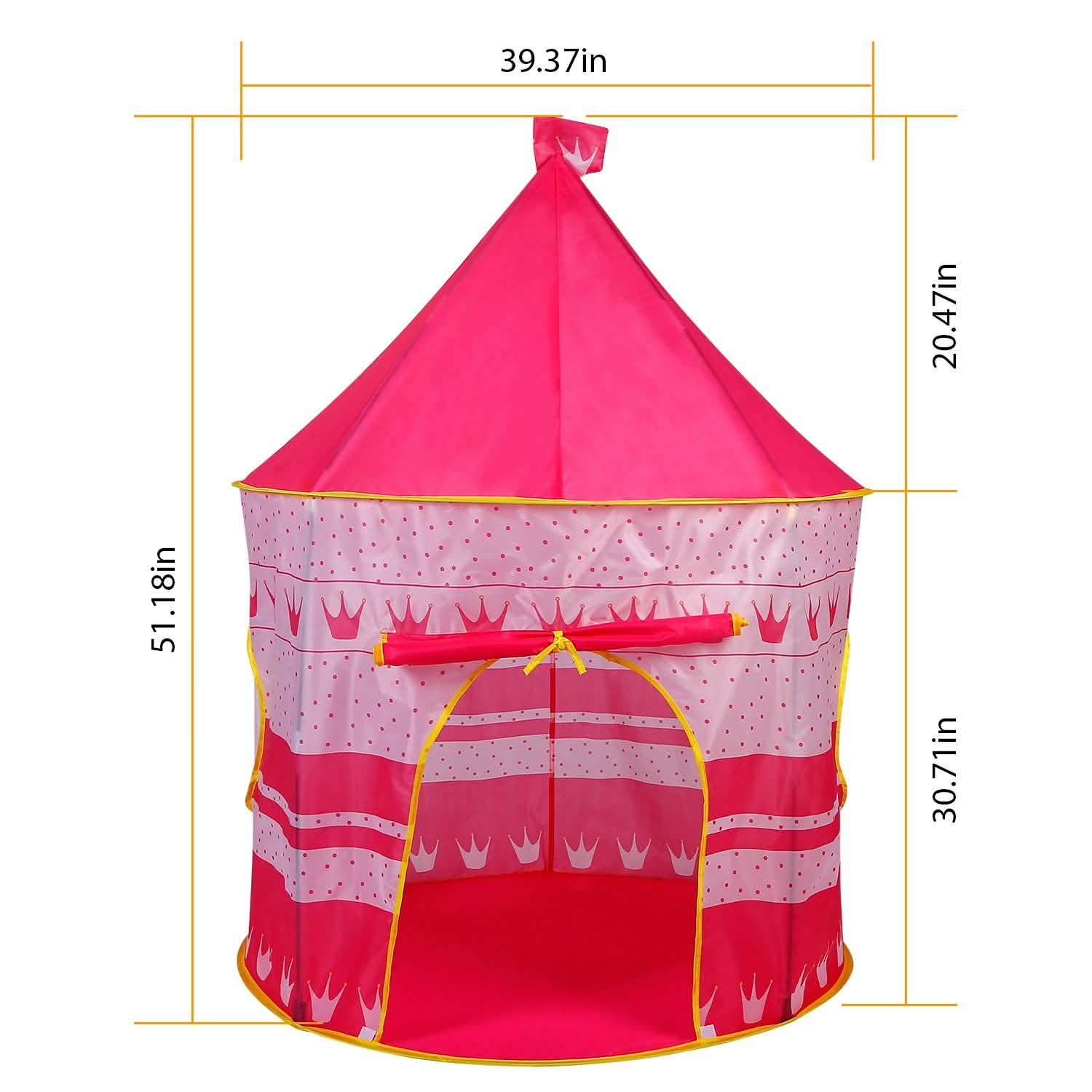 Kids Foldable Pop Up Play Tent Toys & Games - Tophatter Daily Deals