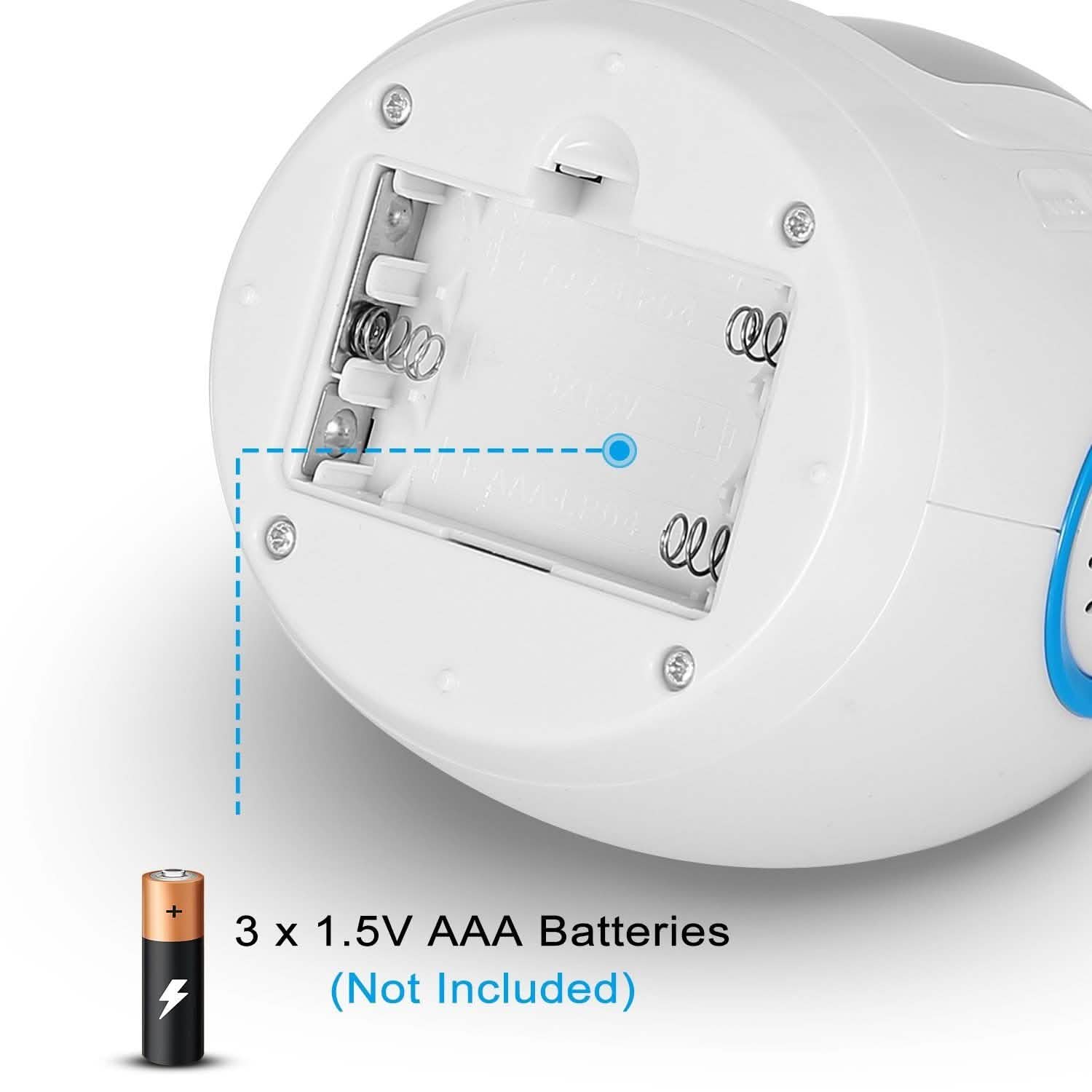 Kids Music Star Sky LED Projection Lamp Digital Alarm Clock Indoor Lighting - Tophatter Daily Deals