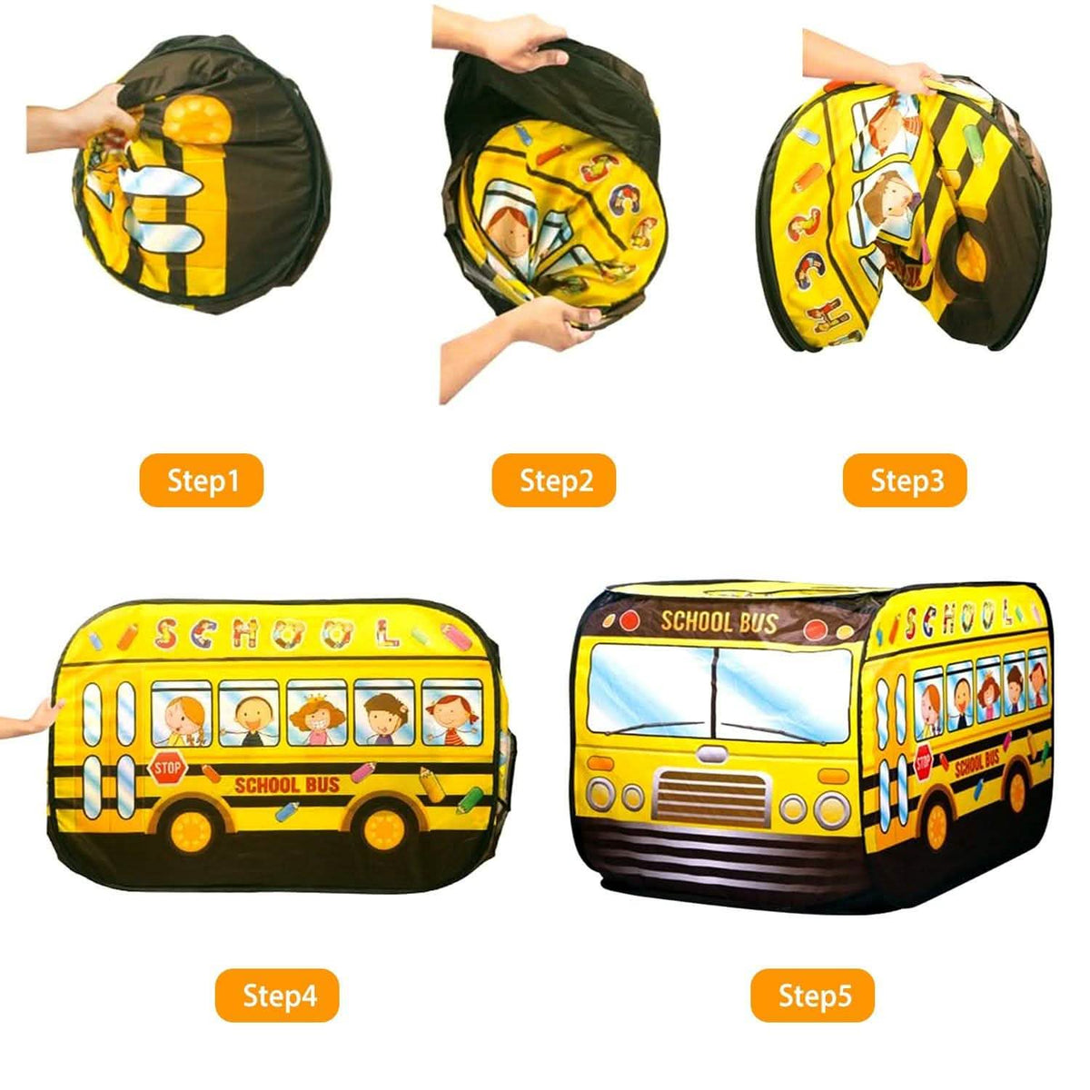 Kids Play Tent Foldable Pop Up Toys & Games - Tophatter Daily Deals