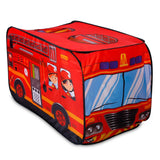 Kids Play Tent Foldable Pop Up Firetruck Toys & Games - Tophatter Daily Deals