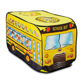 Kids Play Tent Foldable Pop Up School Bus Toys & Games - Tophatter Daily Deals