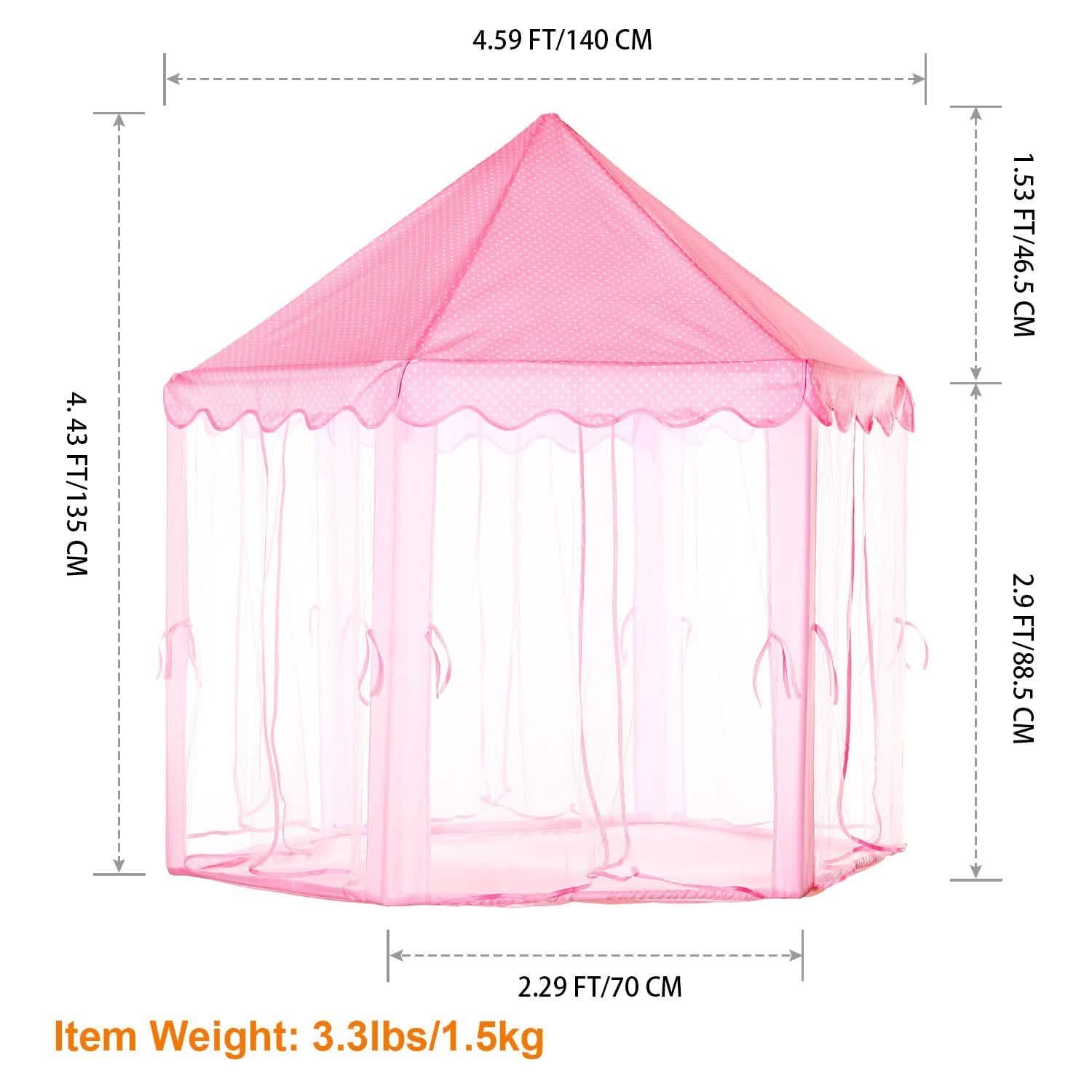 Kids Play Tent Princess for Girls Toys & Games - Tophatter Daily Deals