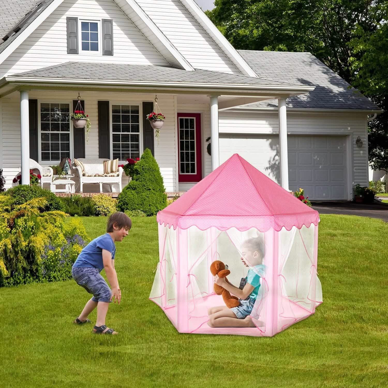 Kids Play Tent Princess for Girls Toys & Games - Tophatter Daily Deals