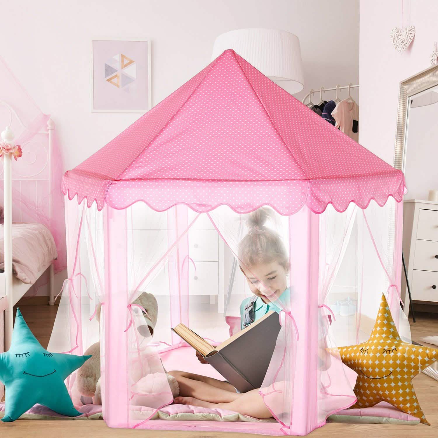 Kids Play Tent Princess for Girls Toys & Games - Tophatter Daily Deals
