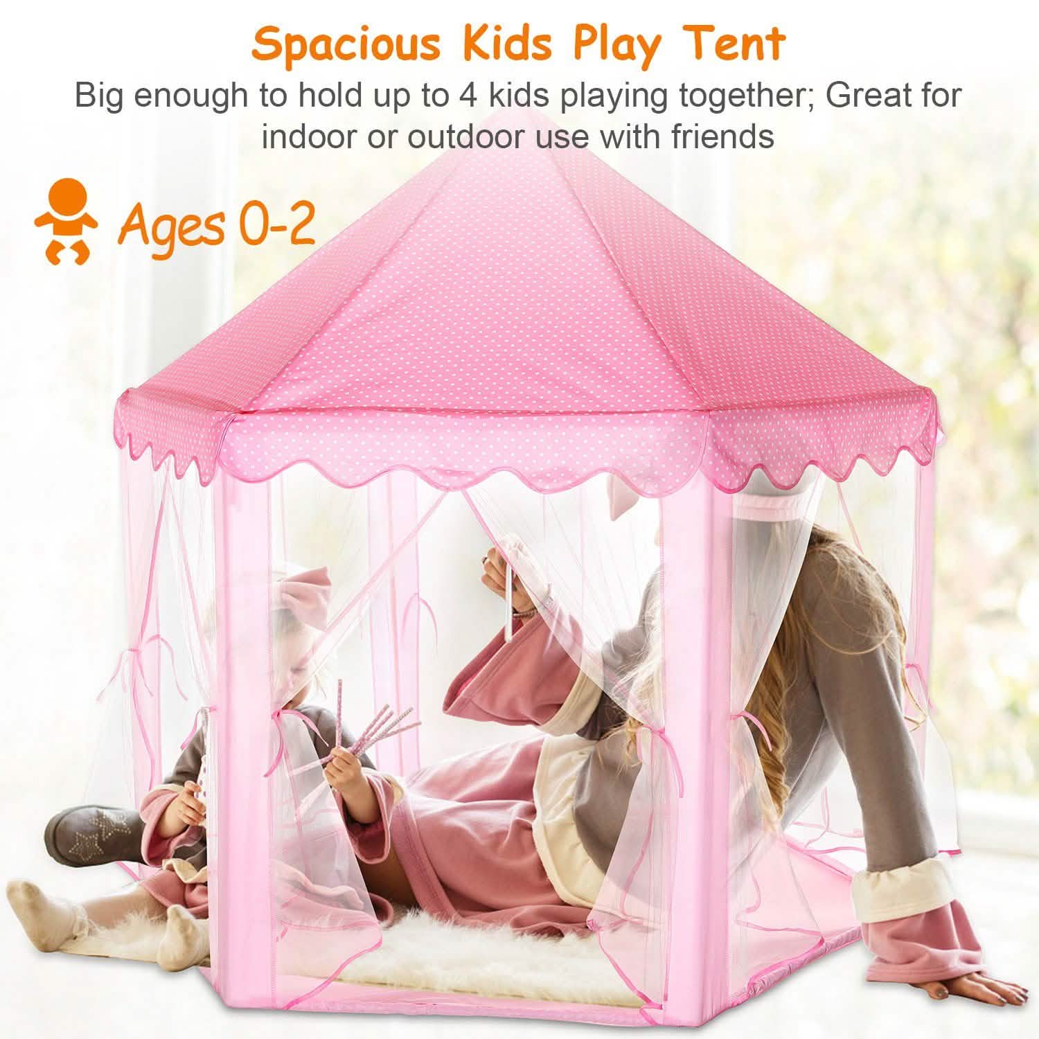 Kids Play Tent Princess for Girls Toys & Games - Tophatter Daily Deals