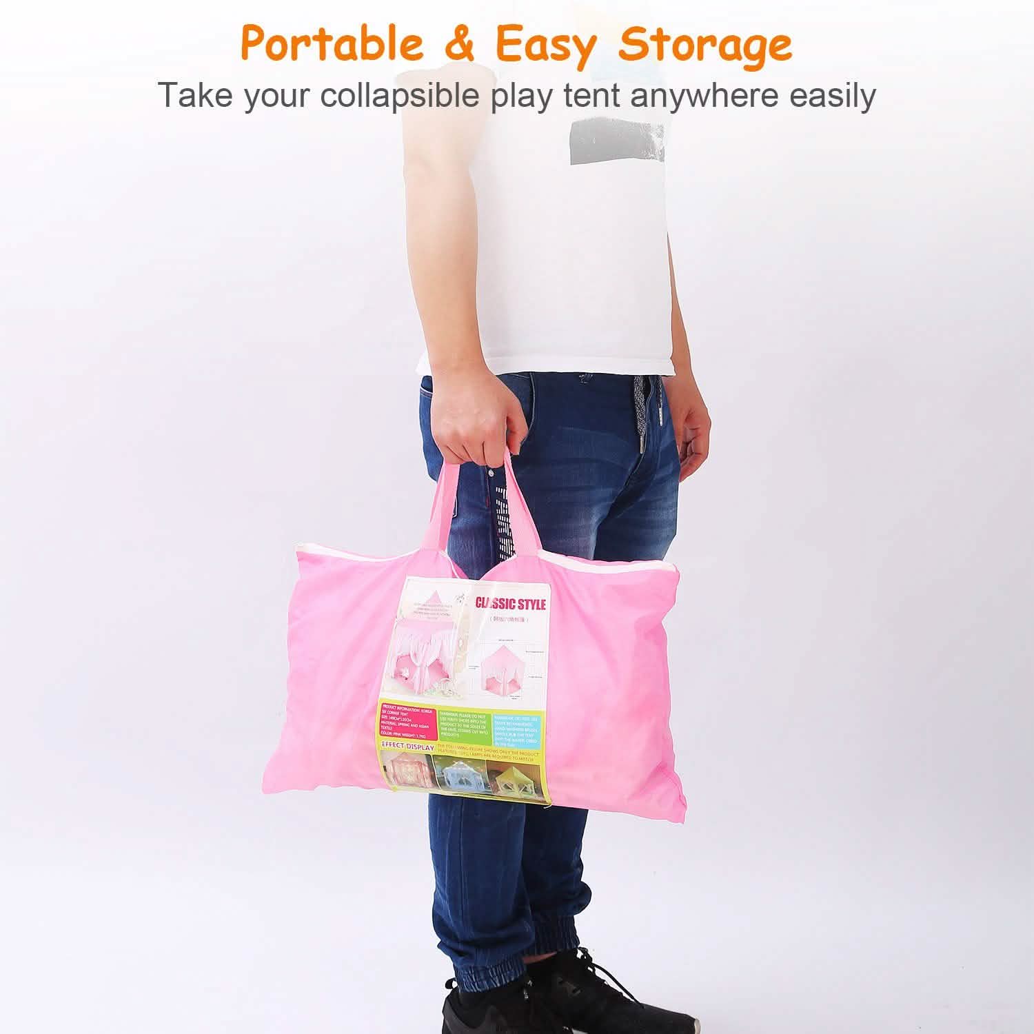 Kids Play Tent Princess for Girls Toys & Games - Tophatter Daily Deals