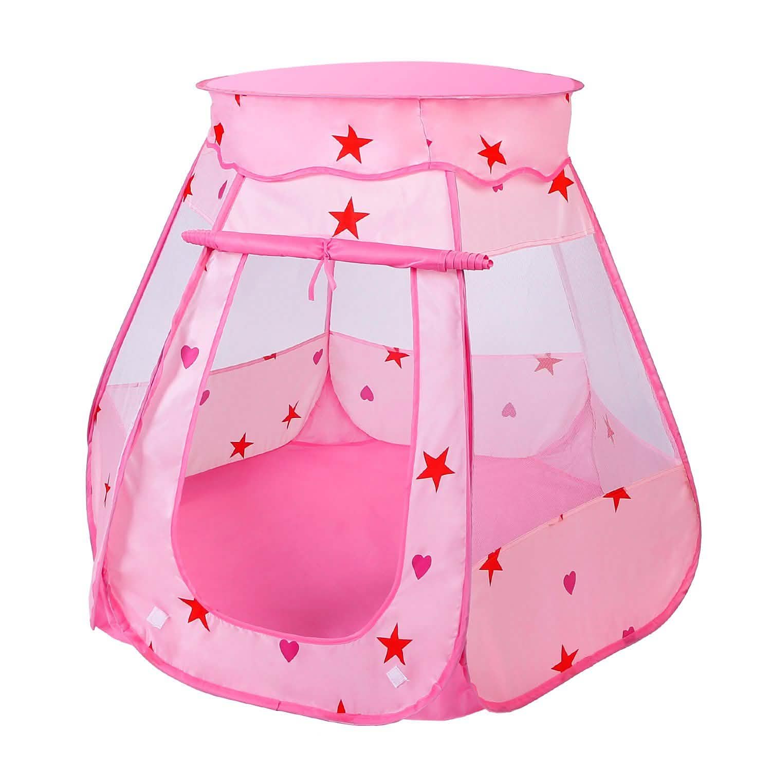 Kids Pop Up Prince Princess Toddler Play Tent Toys & Games - Tophatter Daily Deals