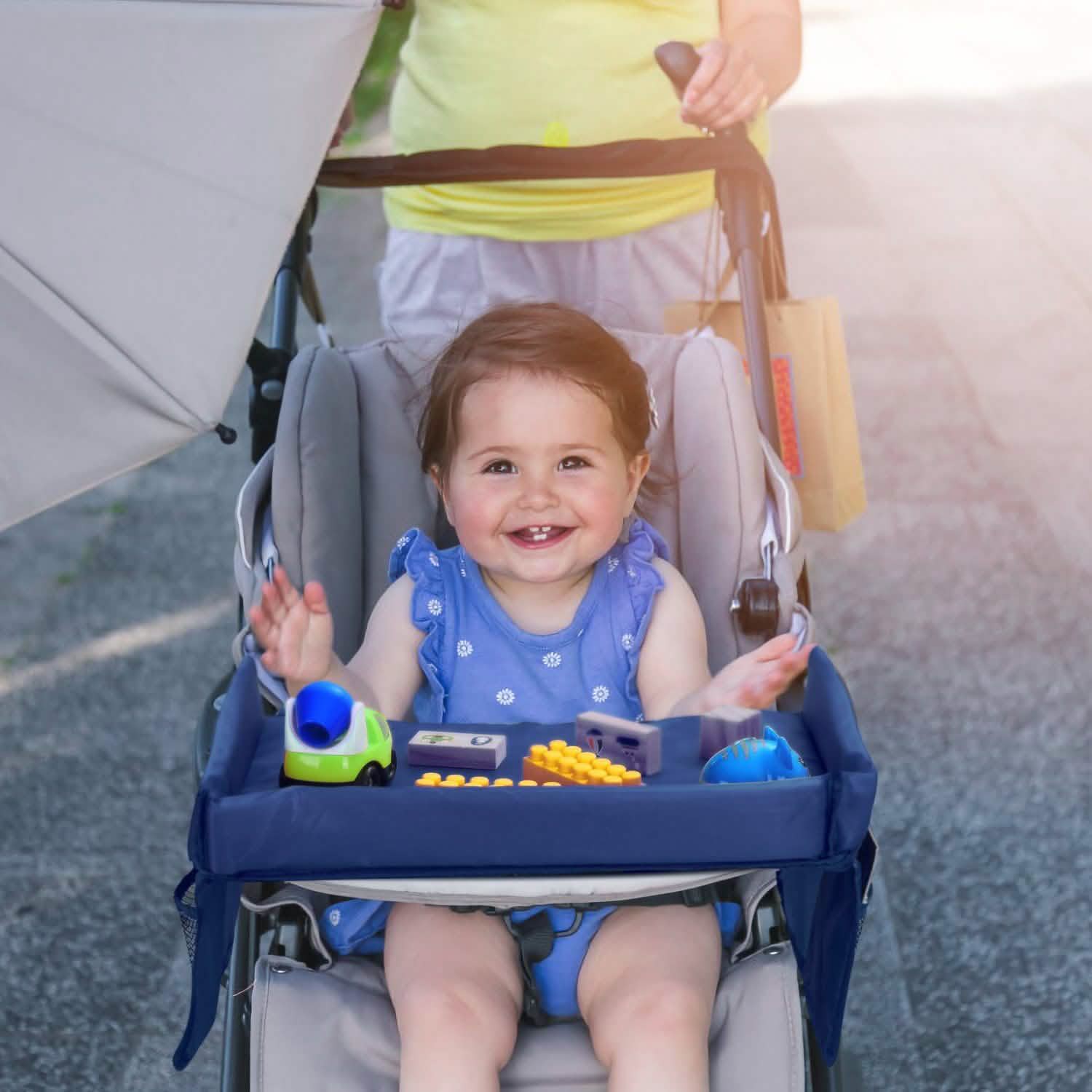 Kids Safety Travel Tray Waterproof Car Seat Automotive - Tophatter Daily Deals