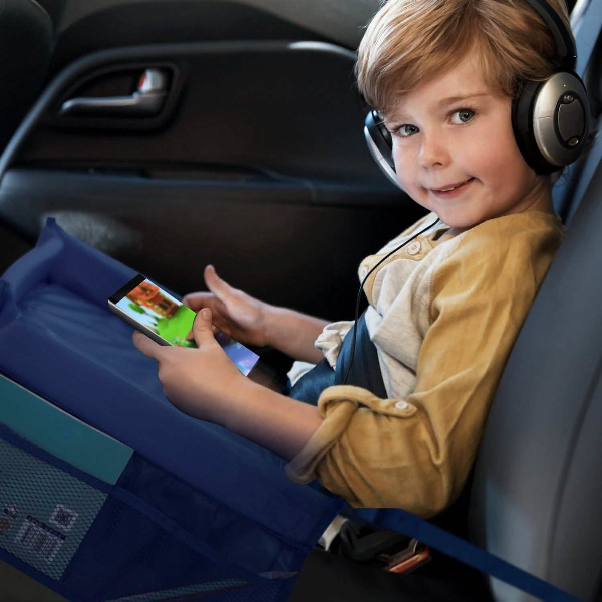 Kids Safety Travel Tray Waterproof Car Seat Automotive - Tophatter Daily Deals