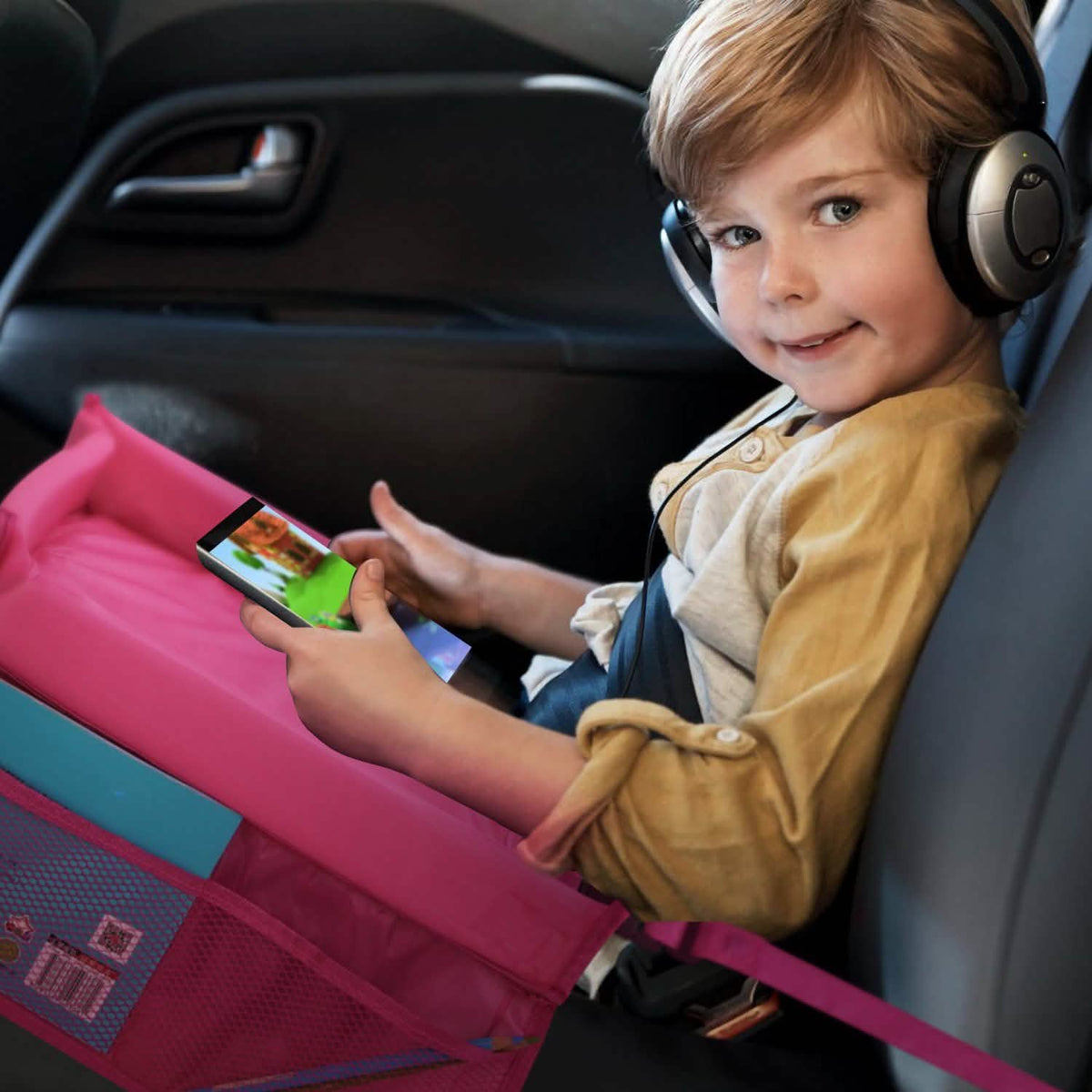 Kids Safety Travel Tray Waterproof Car Seat Automotive - Tophatter Daily Deals