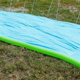 Kids Single Water Slide Lawn Surfing Racing Lane Slip Splash Spray Sprinkler Outdoor Recreation - Tophatter Daily Deals