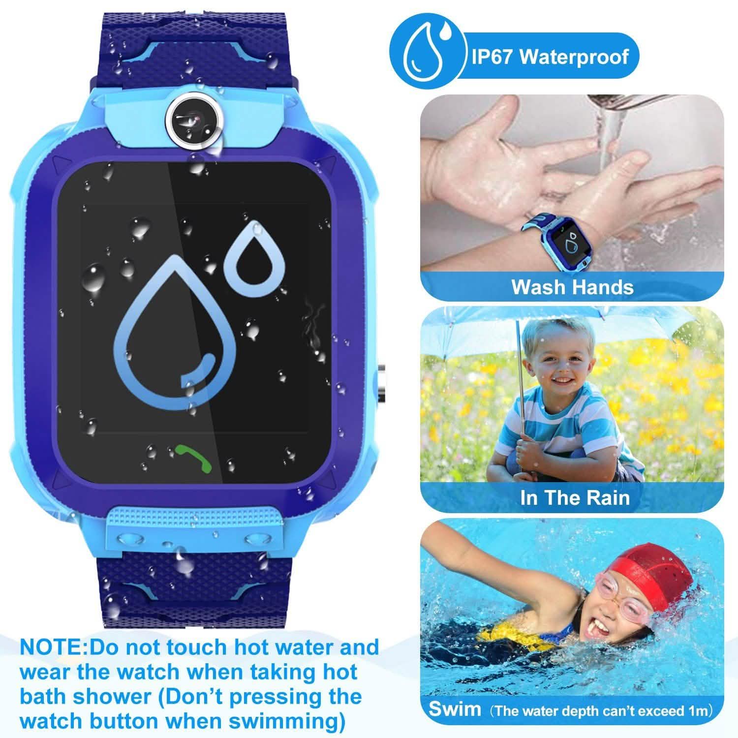 Kid's Smartwatch GPS Tracker Smart Watches - Tophatter Daily Deals