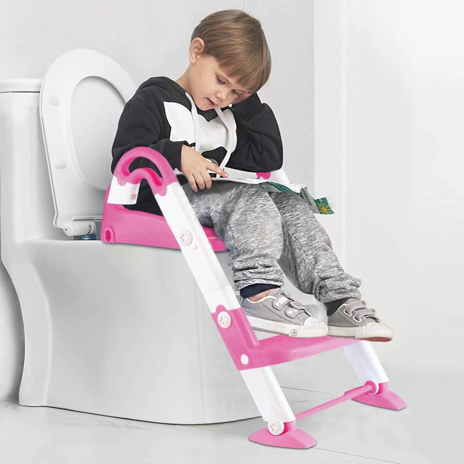 Kids Toilet Seat Toddler Potty Training Chair Baby Gear - Tophatter Daily Deals