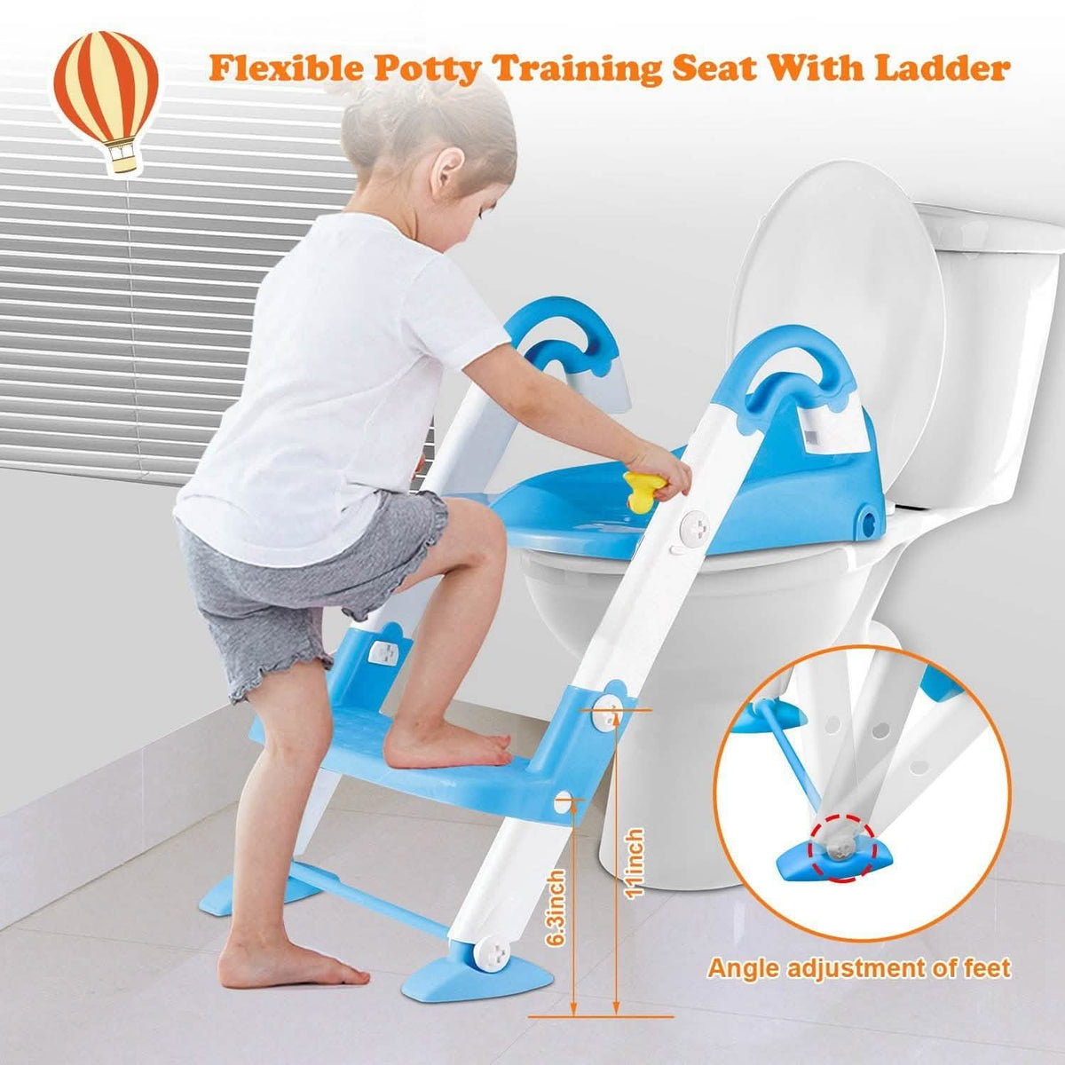 Kids Toilet Seat Toddler Potty Training Chair Baby Gear - Tophatter Daily Deals