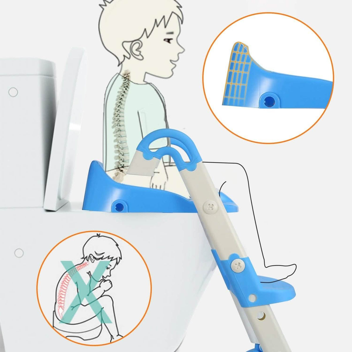Kids Toilet Seat Toddler Potty Training Chair Baby Gear - Tophatter Daily Deals