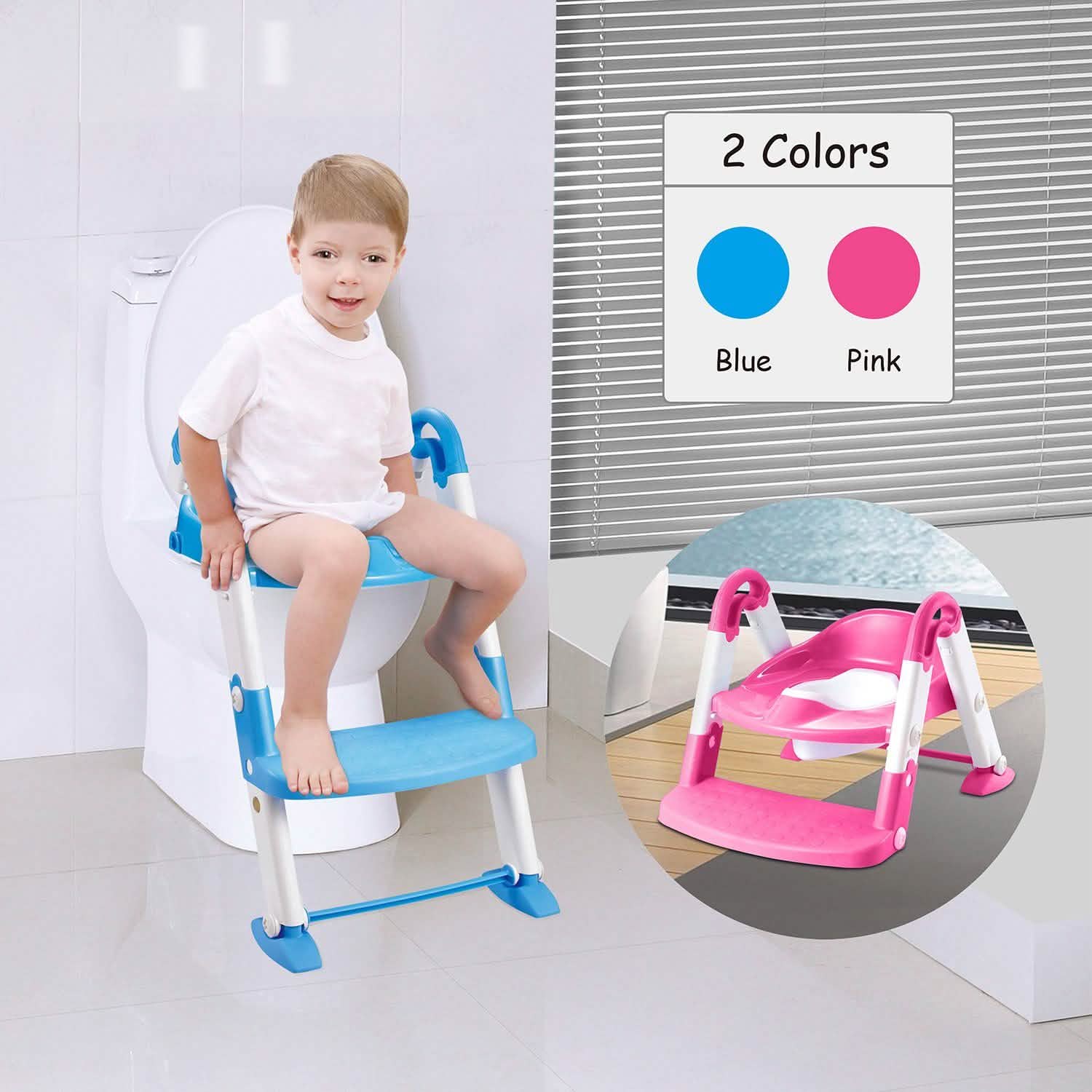 Kids Toilet Seat Toddler Potty Training Chair Baby Gear - Tophatter Daily Deals