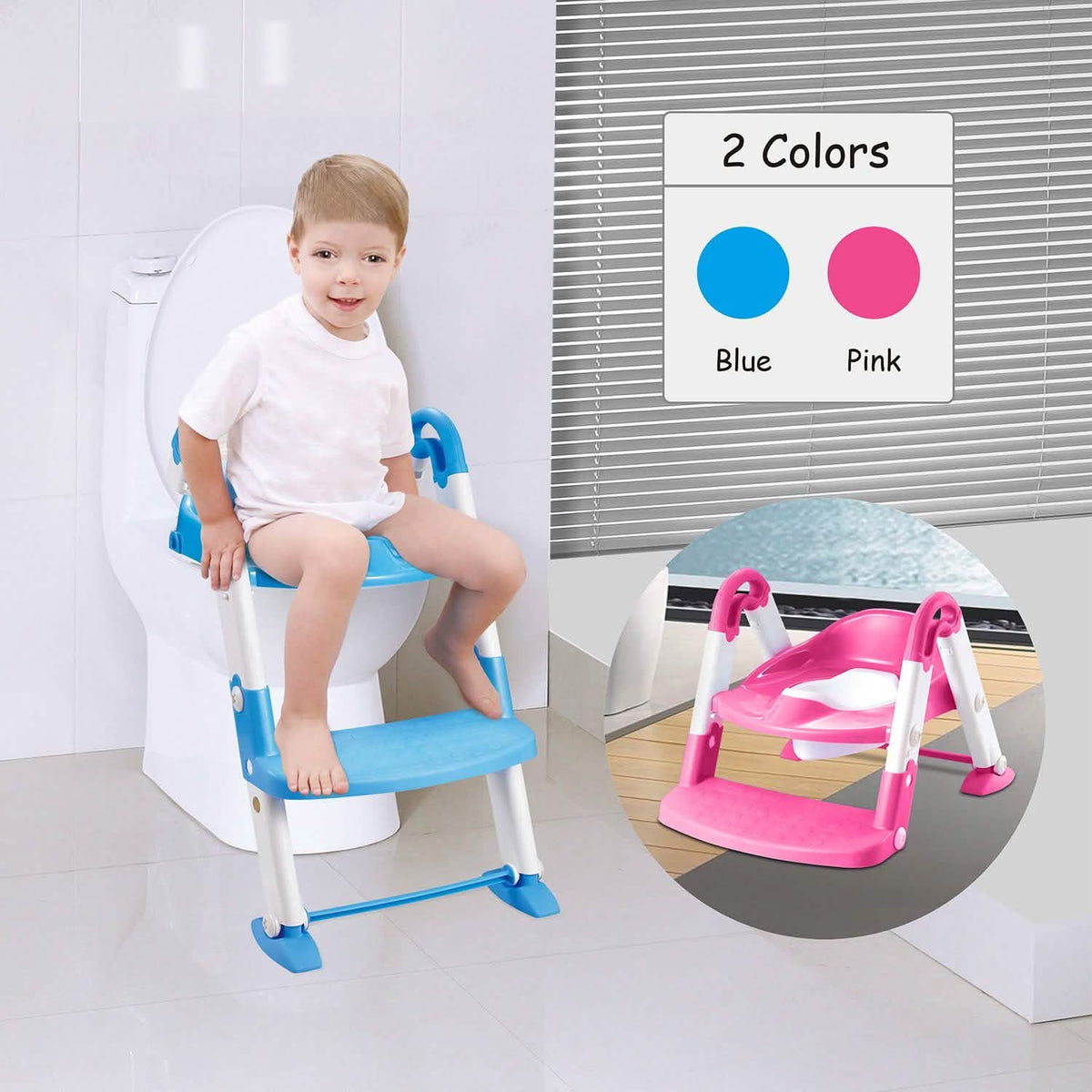 Kids Toilet Seat Toddler Potty Training Chair Baby Gear - Tophatter Daily Deals
