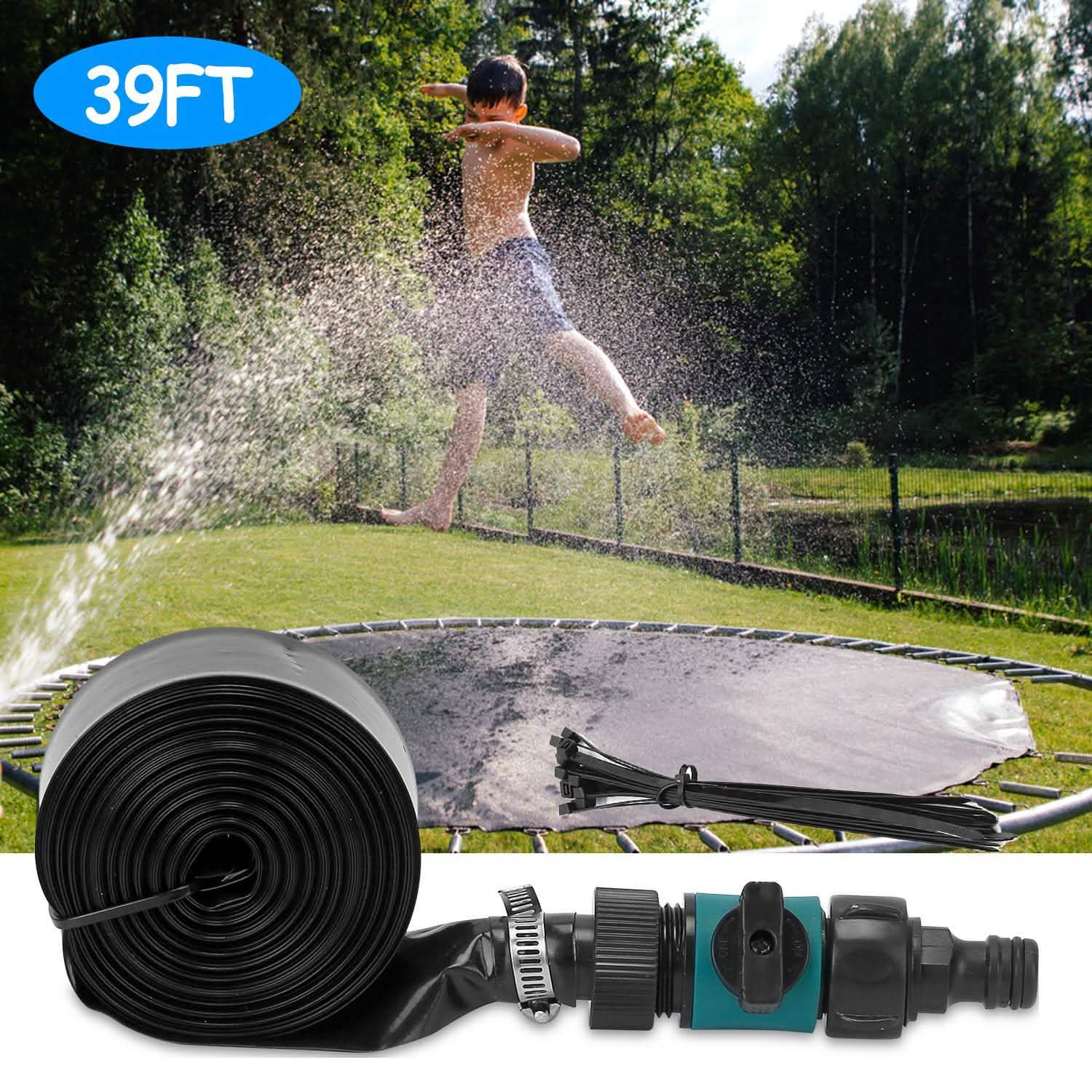 Kids Trampoline Sprinkler Outdoor Garden & Patio - Tophatter Daily Deals
