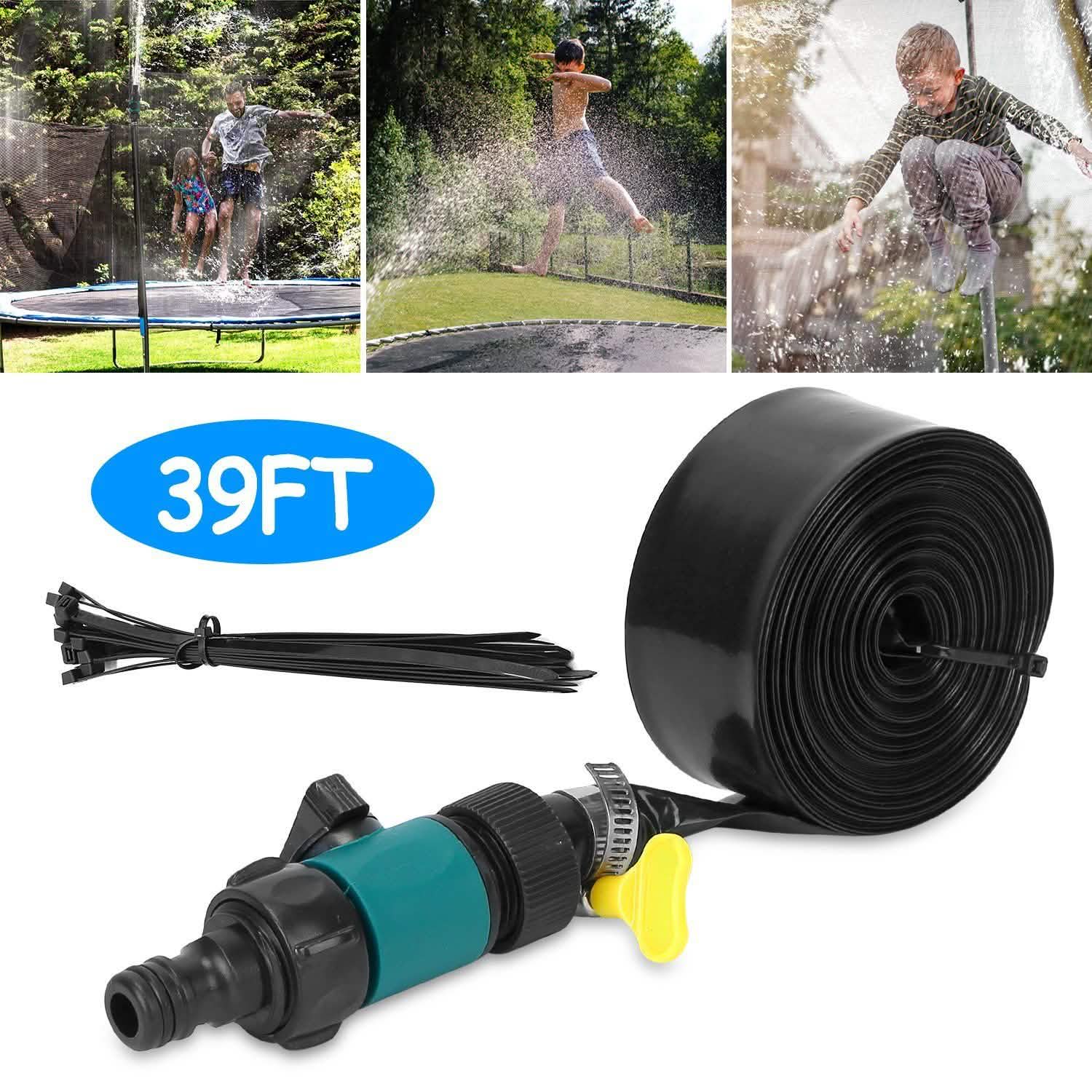 Kids Trampoline Sprinkler Outdoor Garden & Patio - Tophatter Daily Deals