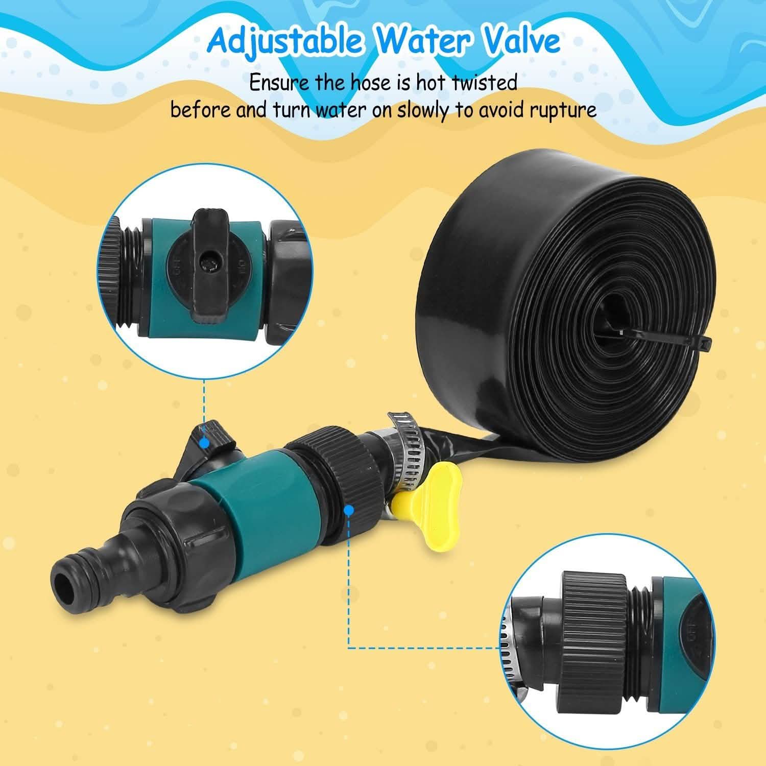 Kids Trampoline Sprinkler Outdoor Garden & Patio - Tophatter Daily Deals