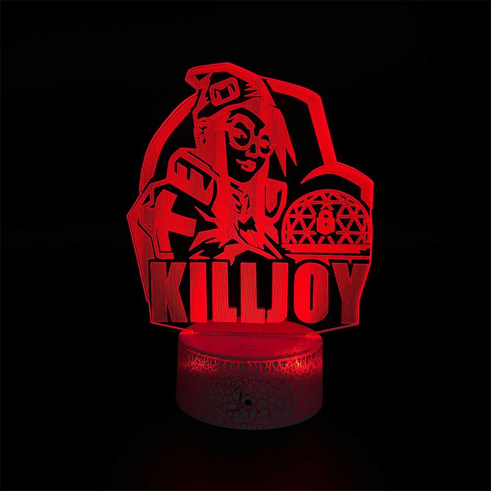 Customized Val Characters 3D Night Lamp - Tophatter Daily Deals