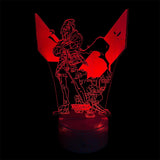 Customized Val Characters 3D Night Lamp - Tophatter Daily Deals