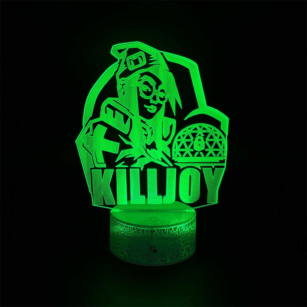 Customized Val Characters 3D Night Lamp - Tophatter Daily Deals