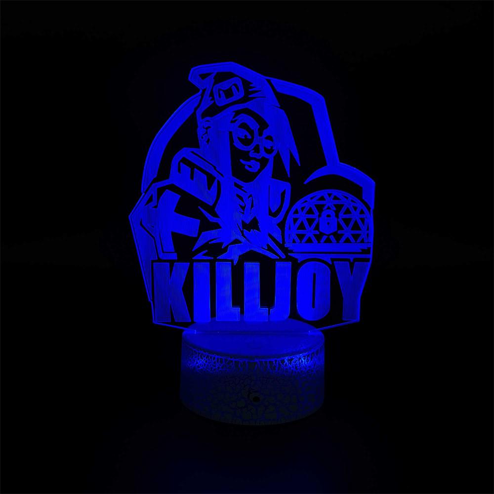 Customized Val Characters 3D Night Lamp - Tophatter Daily Deals