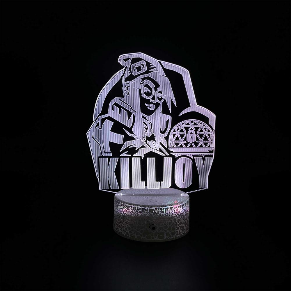Customized Val Characters 3D Night Lamp - Tophatter Daily Deals