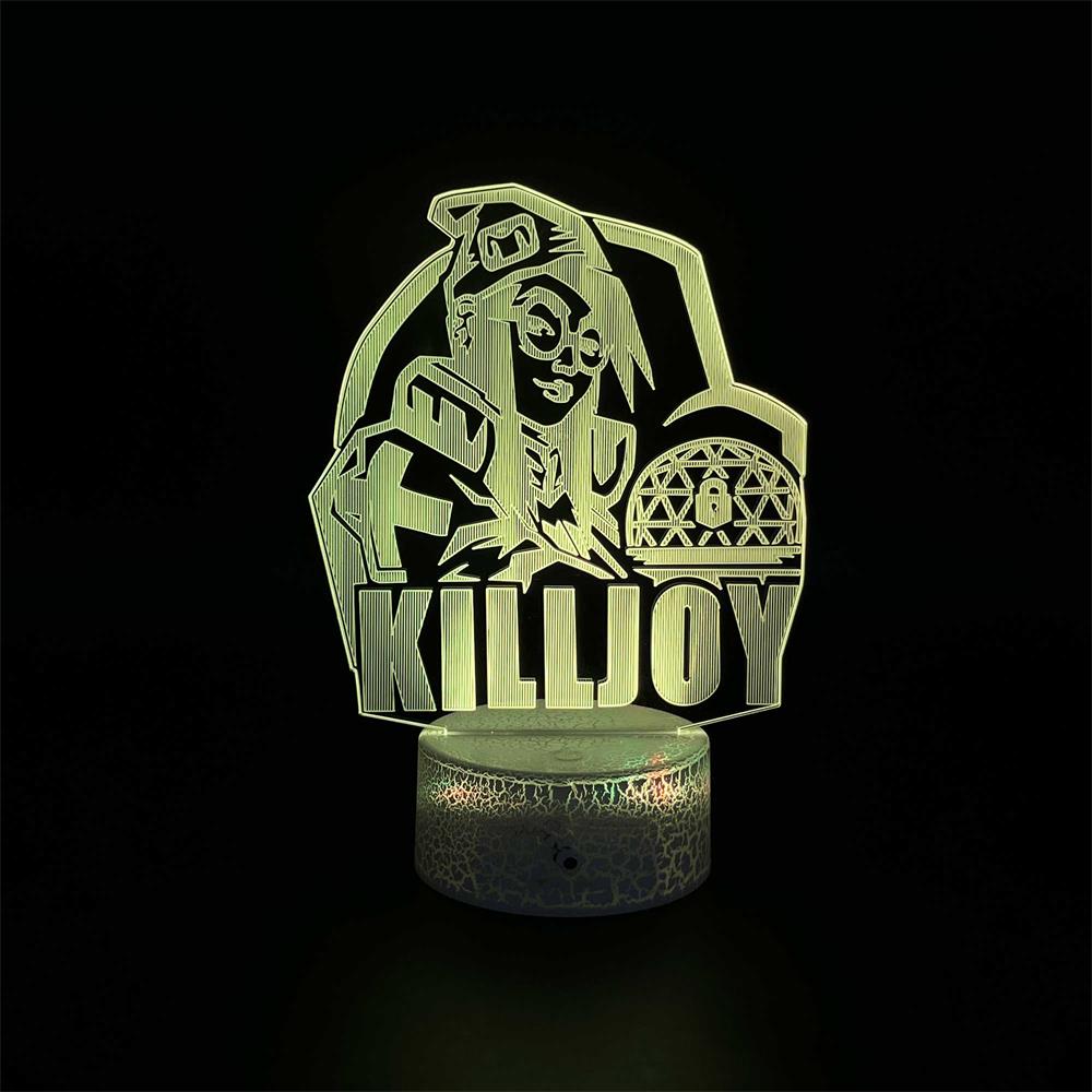 Customized Val Characters 3D Night Lamp - Tophatter Daily Deals