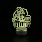 Customized Val Characters 3D Night Lamp - Tophatter Daily Deals