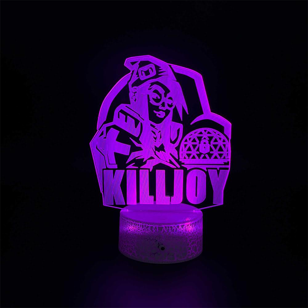 Customized Val Characters 3D Night Lamp - Tophatter Daily Deals