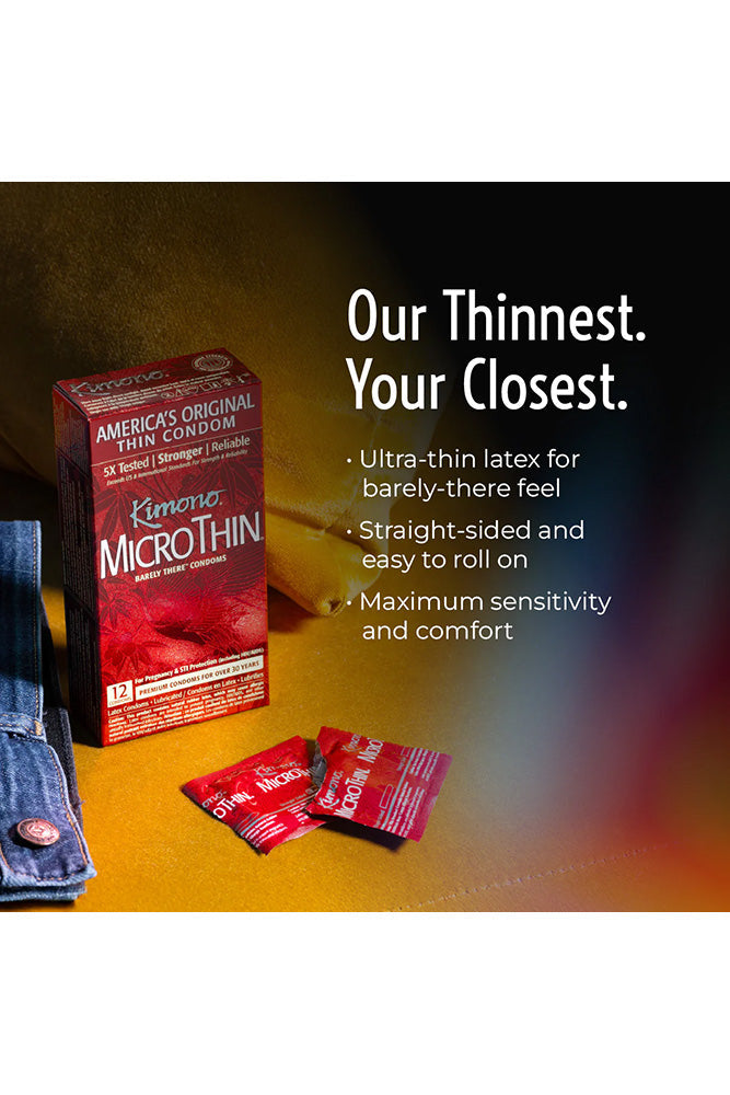 Kimono - MicroThin Condoms - 24 Pack - Tophatter Daily Deals