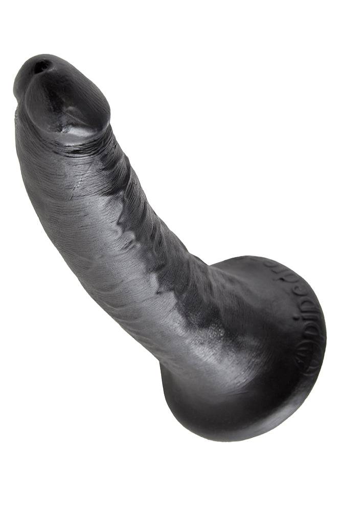 Pipedream - King Cock - Ultra Realistic Dildo - 7 inch - Black Sex Toy - Tophatter Daily Deals