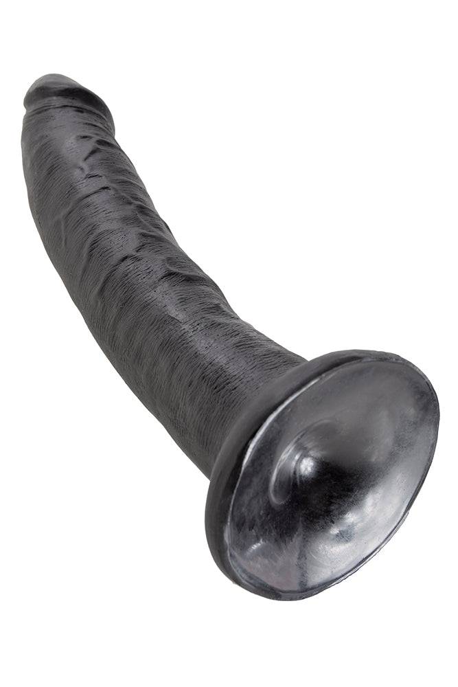 Pipedream - King Cock - Ultra Realistic Dildo - 7 inch - Black Sex Toy - Tophatter Daily Deals