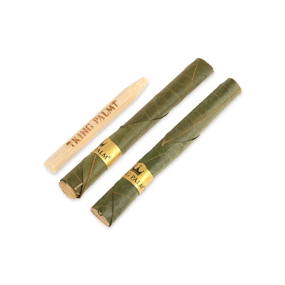 King Palm Leaf Rolls | Mini 2 Pack Blunt Wraps & Leaf Rolls - Tophatter Daily Deals
