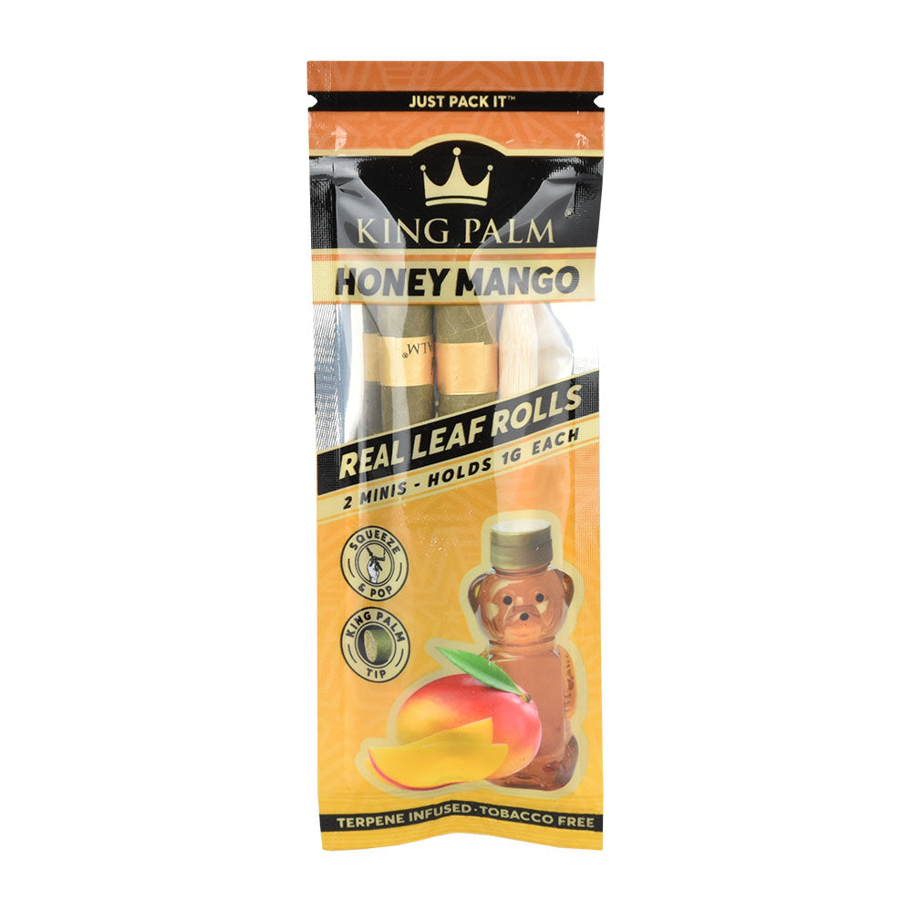 King Palm Leaf Rolls | Mini 2 Pack Blunt Wraps & Leaf Rolls - Tophatter Daily Deals
