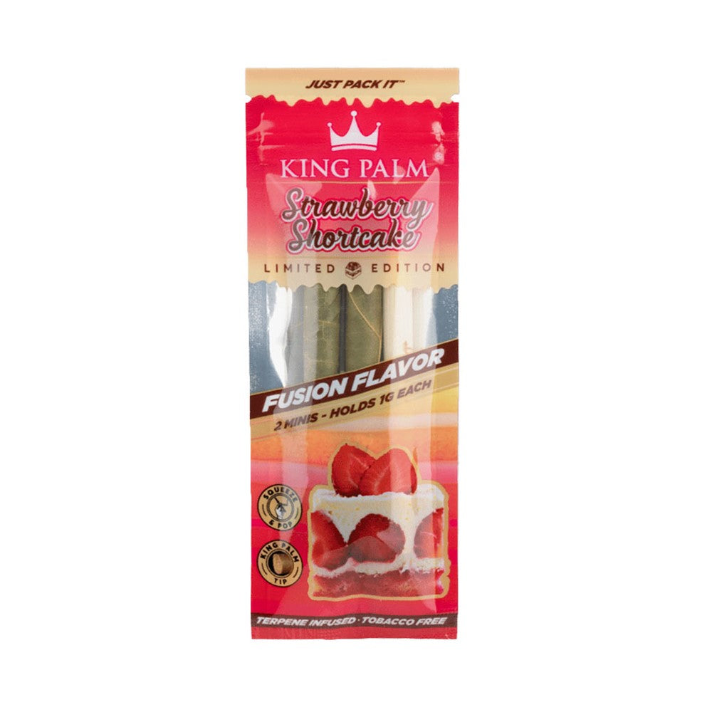 King Palm Leaf Rolls | Mini 2 Pack Blunt Wraps & Leaf Rolls - Tophatter Daily Deals