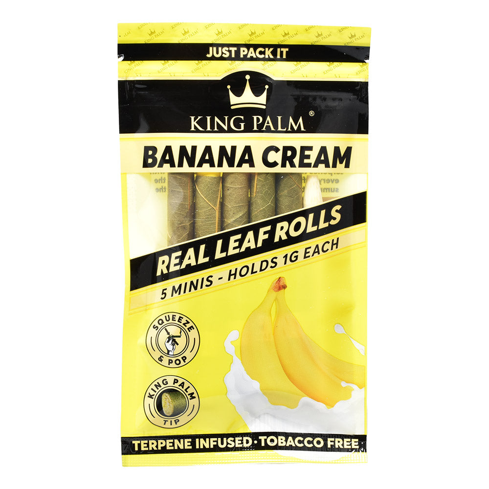 King Palm Leaf Rolls | Mini 5 Pack Blunt Wraps & Leaf Rolls - Tophatter Daily Deals