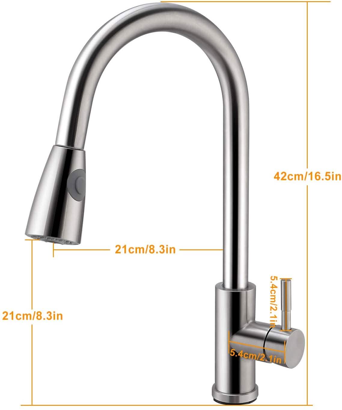 Kitchen Faucets Single Handle Kitchen Home Improvement - Tophatter Daily Deals