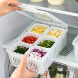 Kitchen Scallion Storage Box Food Storage Containers - Tophatter Daily Deals