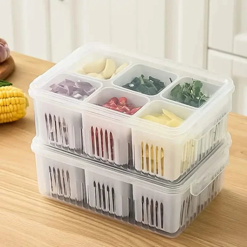 Kitchen Scallion Storage Box Food Storage Containers - Tophatter Daily Deals