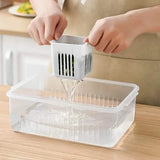 Kitchen Scallion Storage Box Food Storage Containers - Tophatter Daily Deals