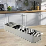 Kitchen Tableware Drawer Spoon Storage Box Food Storage Containers - Tophatter Daily Deals
