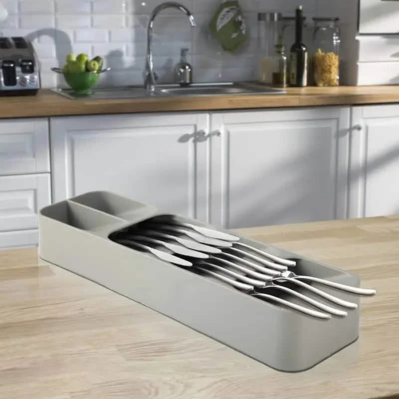 Kitchen Tableware Drawer Spoon Storage Box Food Storage Containers - Tophatter Daily Deals