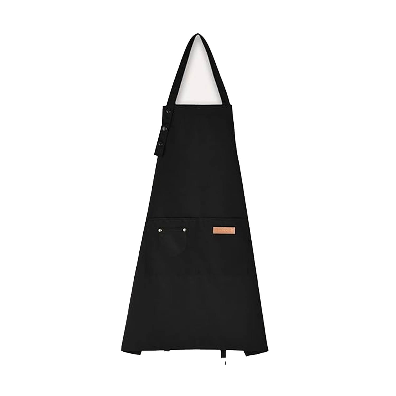 Denim Chef Apron - Canvas Pockets Apron for Kitchen Cooking BBQ Crafts Baking Black Kitchen - Tophatter Daily Deals