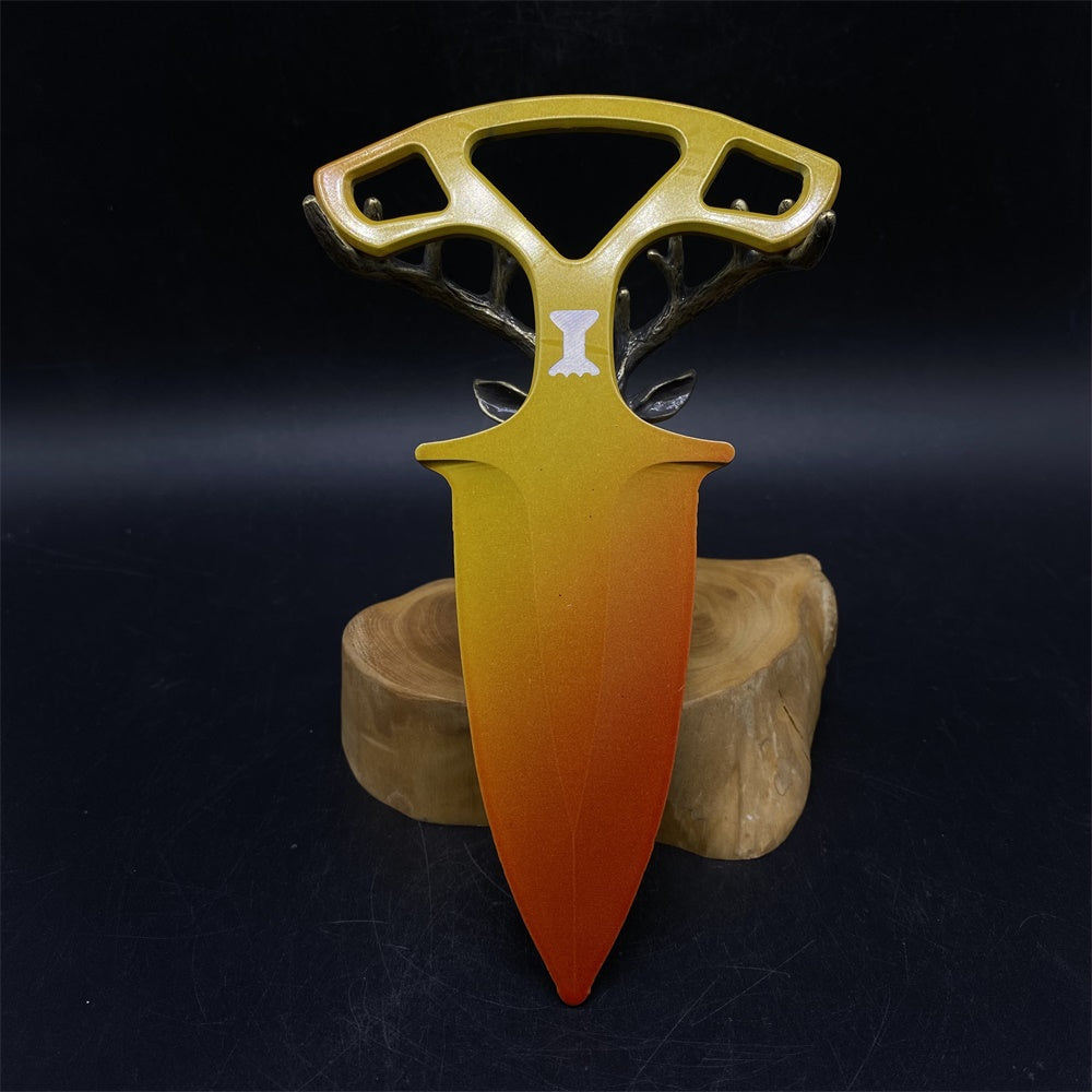 Fade Case Hardened Shadow Daggers Blunt Blade Replica For Collection - Tophatter Daily Deals
