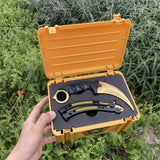 Lore Blunt Blade Karambit Trainer & Balisong Butterfly Knife Trainer 2 in 1 Pack Gift Box - Tophatter Daily Deals