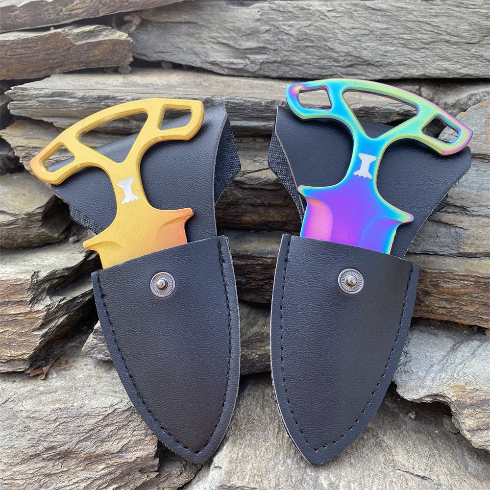 Fade Case Hardened Shadow Daggers Blunt Blade Replica For Collection - Tophatter Daily Deals