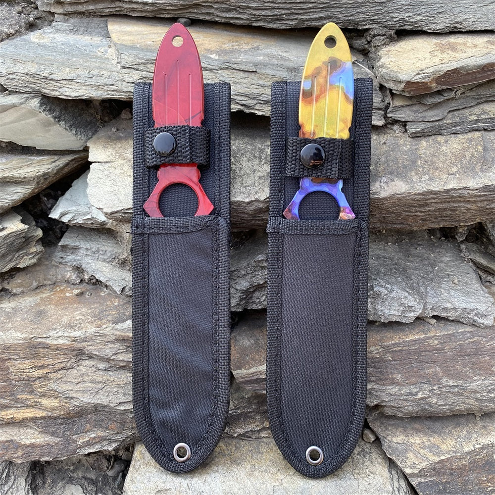 Metal Skeleton Knife Stainless Blunt Blade 20cm/7.8'' - Tophatter Daily Deals